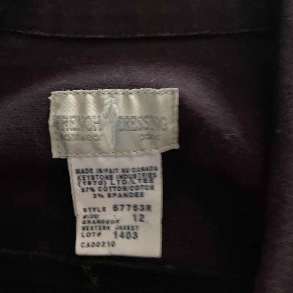 French dressing jacket - Picture 9 of 16